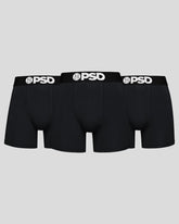 Solids 3 Pack - Black
