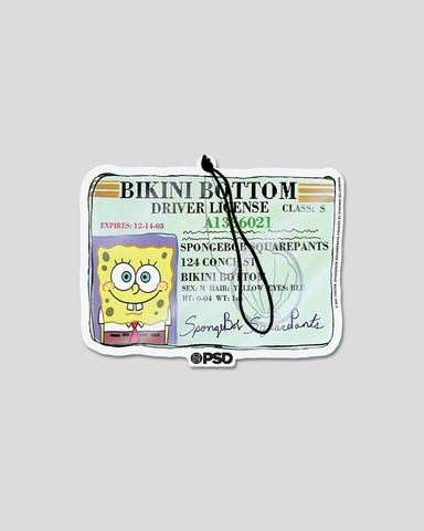 3 Pack - SpongeBob License